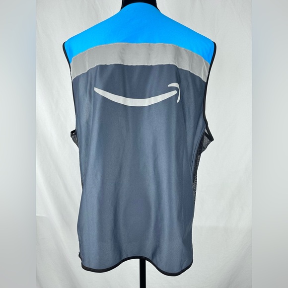 Official Amazon Employee Blue and Gray Vest | Size XL - Picture 5 of 7